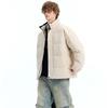 Fingercroxxit Unisex Winter-Daunenjacke mit Stehkragen