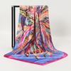 2025 Hip Hop Hijab Scarf Women Print Neckerchief Foulard Square Satin Silk Scarves Shawls And Wraps Lady Pashmina Bandana 2025