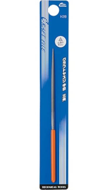 Mineshima Craft Hobby File, Medium, Triangular, Tool, I-38