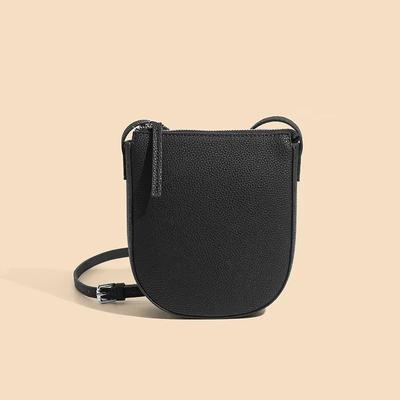 Genuine Leather Real Cowhide Women's Versatile Fashion Phone Bag  Messenger  Small Shoulder  Crossbody S for