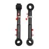 2,5"-6" Höherlegung Verstellbar Vordere Stabilisatorstrebe Schnellverschluss Schwarz Für Jeep 2019+ Wrangler JL PRC-1010-BK