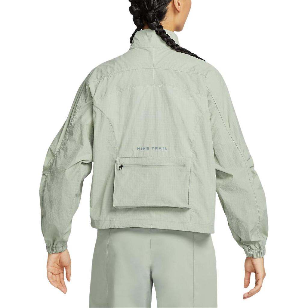 New Nike Trail Jackets & Coats Women's Horizon Green/Coastal Blue FN5926-370