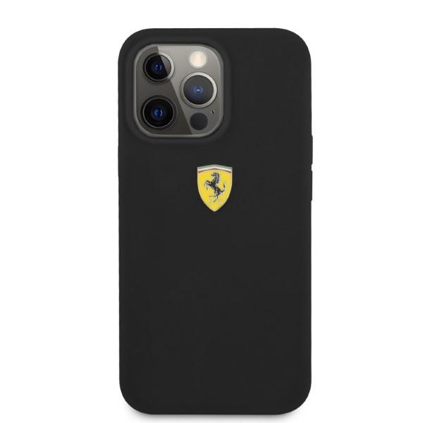 Ferrari Fessihmp13Lbk Iphone 13 Pro / 136,1 Czarny/Black Hardcase Silicone Magsafe