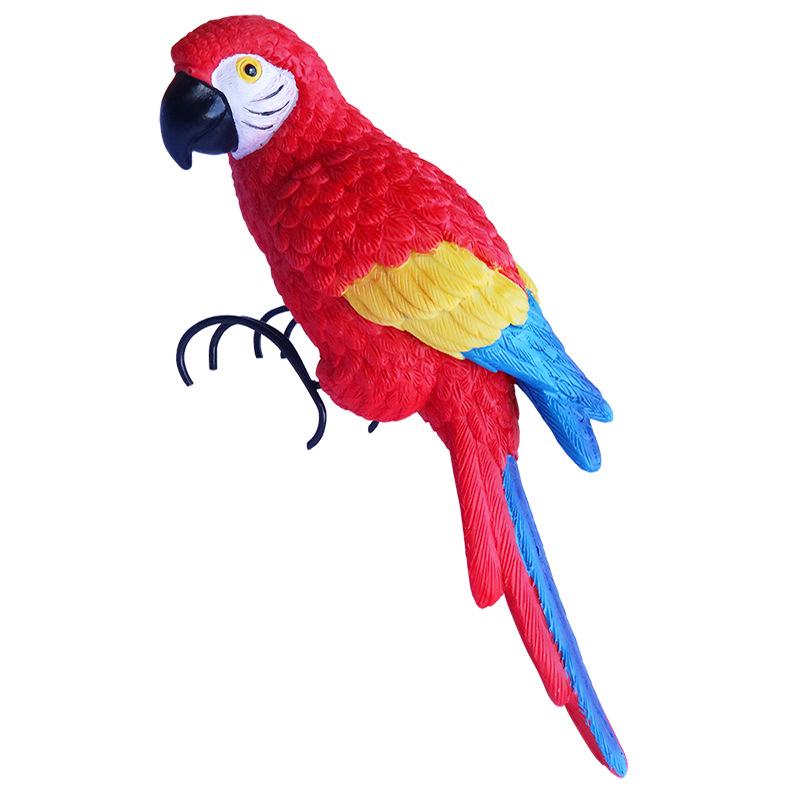 Hummingbird and Tit Bird Resin Garden Ornament for Outdoor Decoration