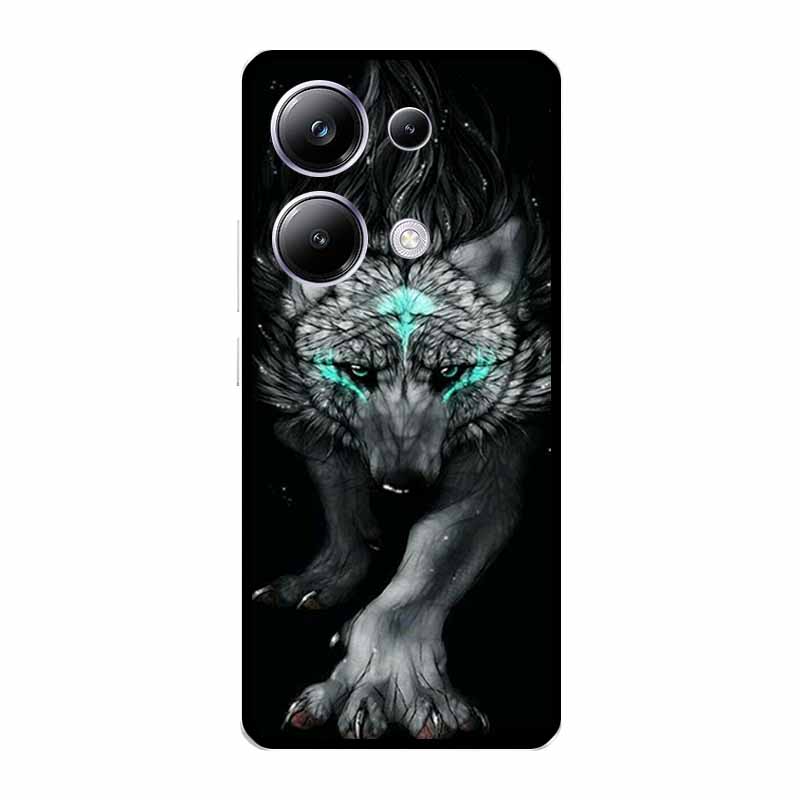 For Redmi Note 13 Pro 5G Cases Note 13 5G 4G Fashion Cool Soft TPU Silicone Phone Covers for Xiaomi Redmi Note 13R Pro 5G Note13