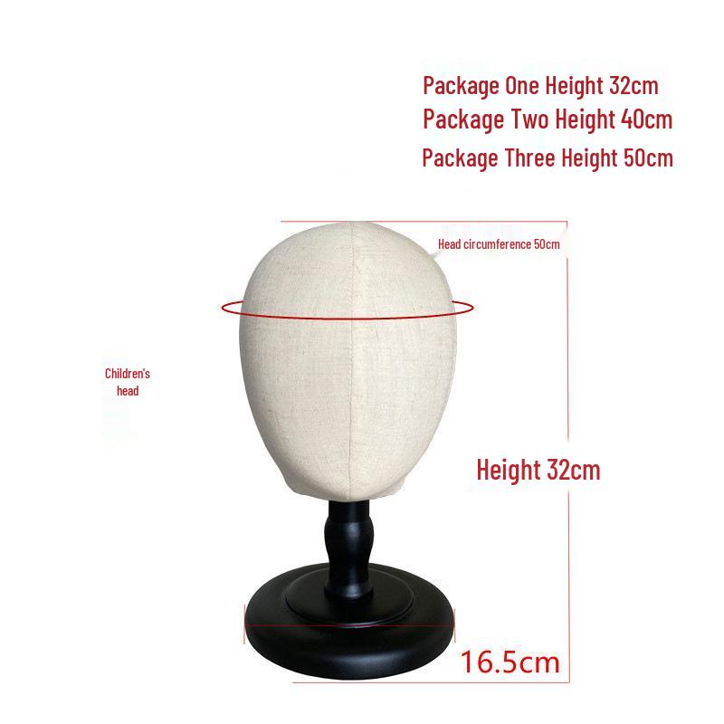 Hat and Wig Stand Model: Dummy Head Holder for Displaying Hats, Wigs, and Accessories