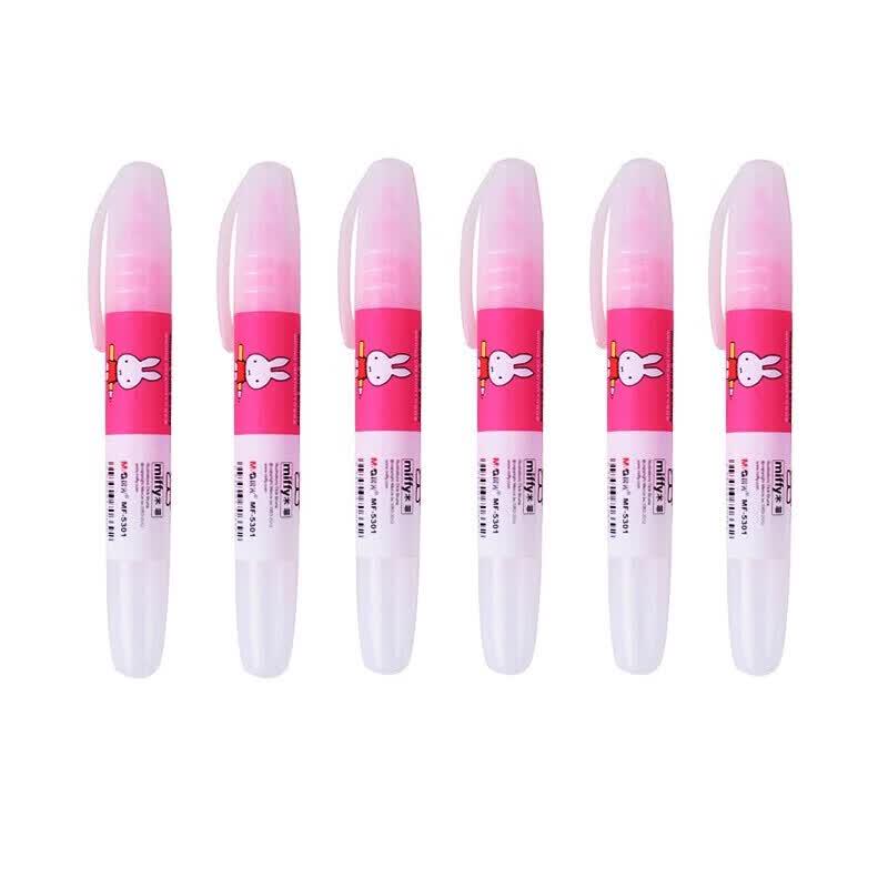 M&G Miffy Scented Highlighter, Pink, 12-Pack розовый