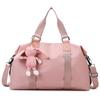 Large capacity luggage bag portable shoulder bag girl cute tote bag portable travel bag versatile fitness bag