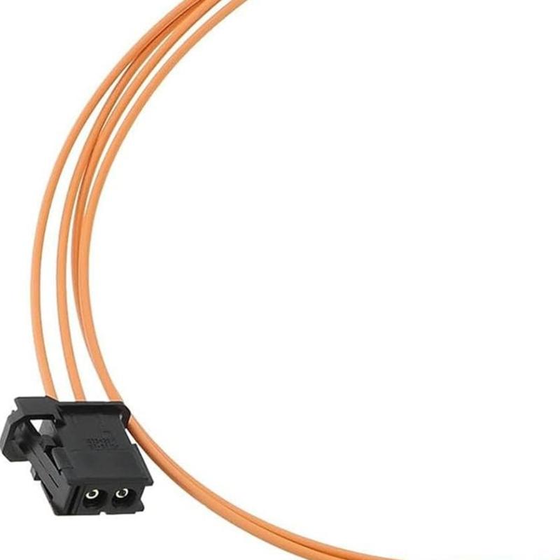 MOST Fiber Jumper Cable Optical Fiber Cable for Vehicle Bus Troubleshooting, Molded End Service Lead for Fault Checks In Selected Car Fiber Bus