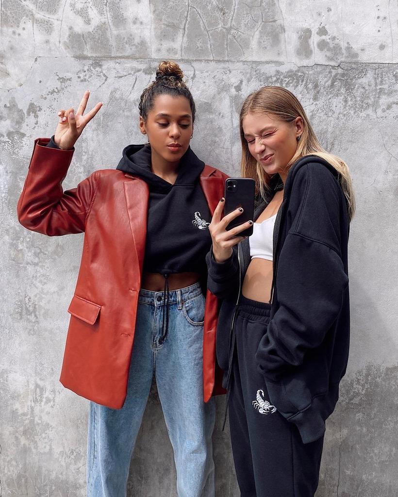 Europäischer & Amerikanischer Stil Damenlederjacke - Lässig, Warmer Winter- & Herbstmantel