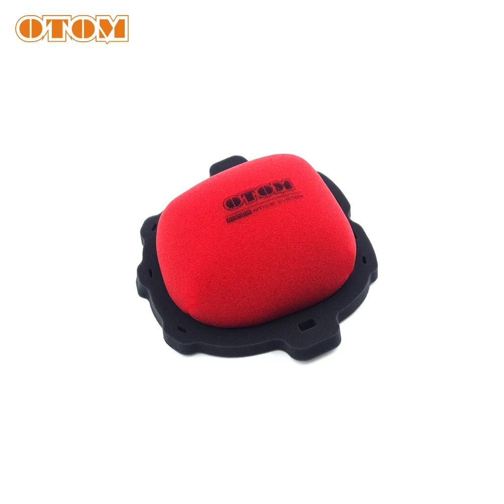 OTOM Motorcycle 2021-2024 Air Filter Cleaner For HONDA CRF250R CRF250RX CRF450RX CRF450RWE Bikes Sponge Element Dual Foam Layer