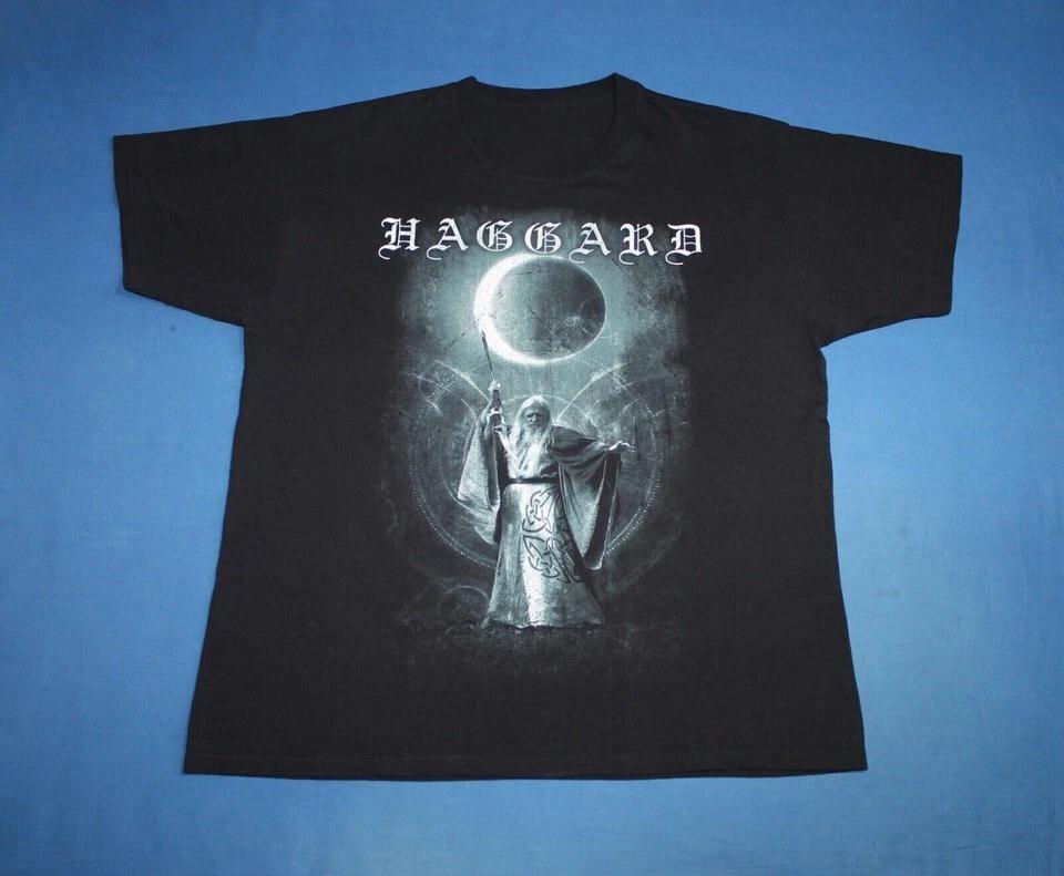 

Vintage Symphonic Metal HAGGARD Band Shirt Classic Black Unisex S-5XL UU206 S