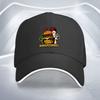 Burger Zombies Graphic Baseball Cap Lightweight Polyester Adjustable Outdoor Sports Unisex Hat