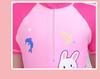 Korean Style Princess One-Piece Cartoon Swimsuit for Girls (Customizable)
