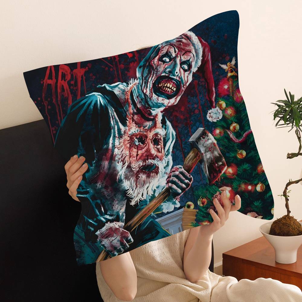 Film Funny TTerrifier Horror   pillow cover sofa cushion cover home room decoration children gift
