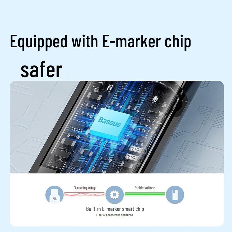 Baseus Tungsten Gold Series 240W Type-C Fast Charging Cable