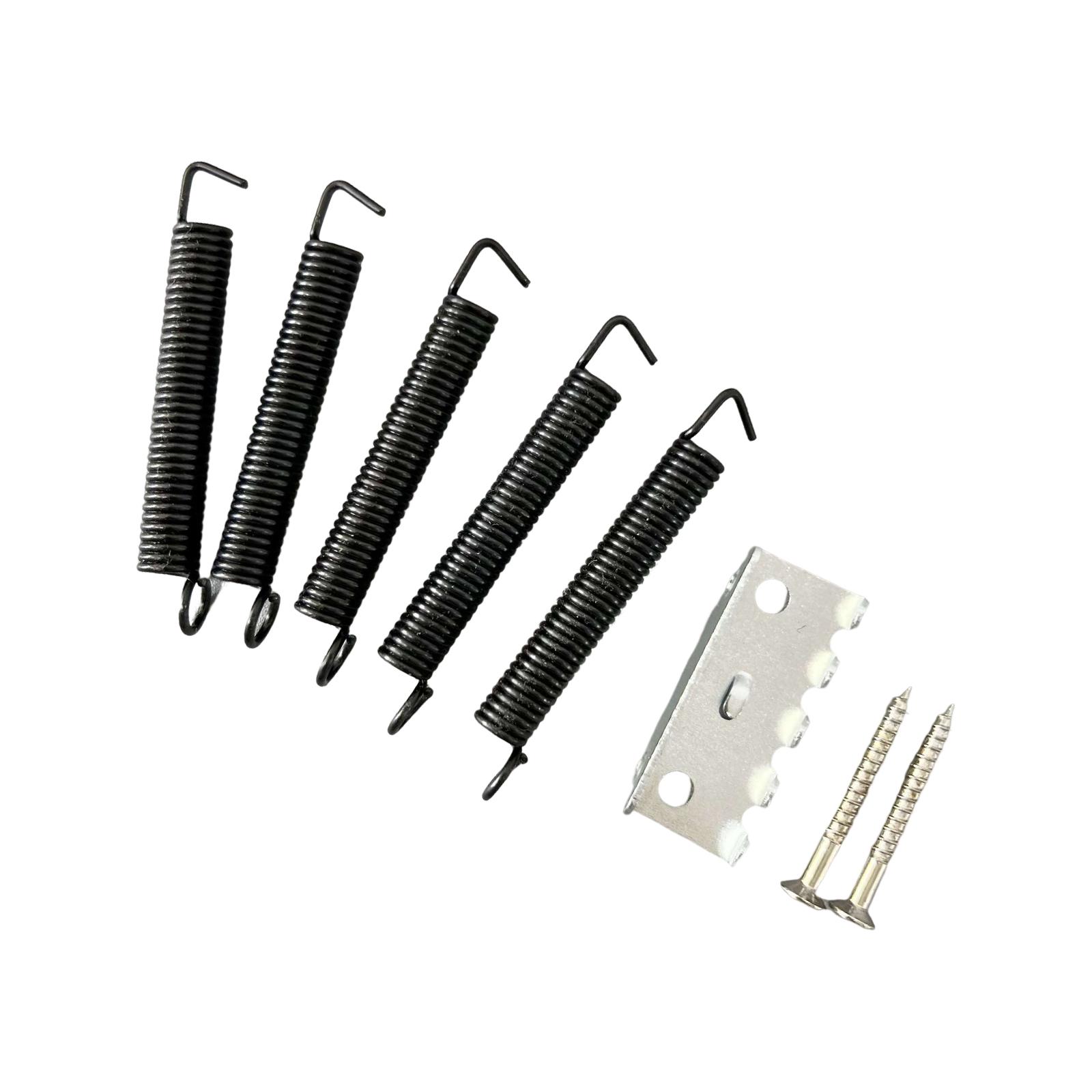 

Electric Guitar Tremolo Bridge Springs Replacement Tremolo Bridge Springs Claw and Hook for Guitar Accessories чёрный