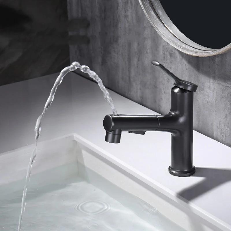 Grey Bathroom basin faucets basin mixer sink faucet Pull Out bathroom water mixer Chrome White Modern Washbasin faucets Black