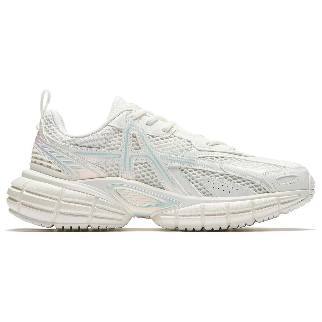Anta Dawn Retro Trendy Breathable Lightweight Low-Top Casual Shoes Men sneaker Ivory-White 112548801R-2