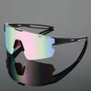 KAMMPT Oversized Sports Sunglasses Men Women Mirror Lens Windproof Anti UV Cycling Goggles Outdoor Protective Shades