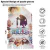 Cike One Piece Monkey D. Luffy Jigsaw Puzzle 1000 PCS Puzzle Character Anime Pattern Wooden Anime Goods Children Educational Toy Student Adult Decompr