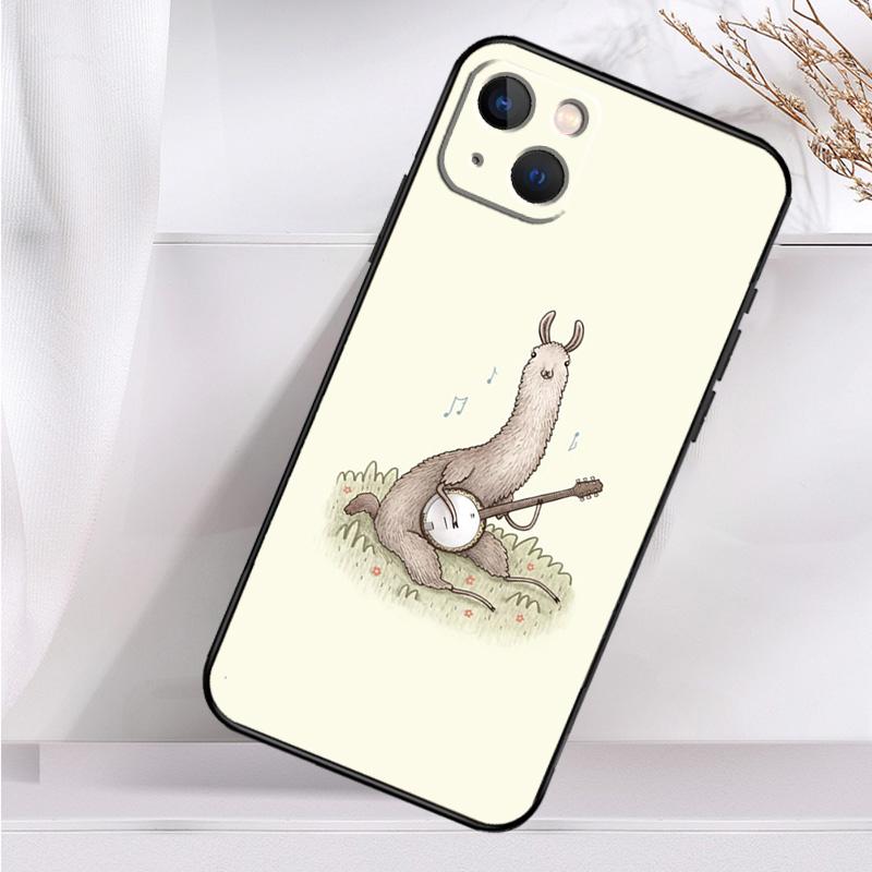 Cute Alpaca Donkey Shockproof Case For iPhone 18 17 Pro Max 11 14 15 16 Plus 12 13 Mini 16e 17 Air Phone Cover
