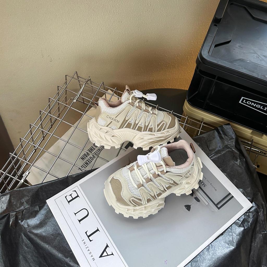 Kids' Breathable Sports Shoes - 2026 Spring/Autumn Korean Style for Boys & Girls