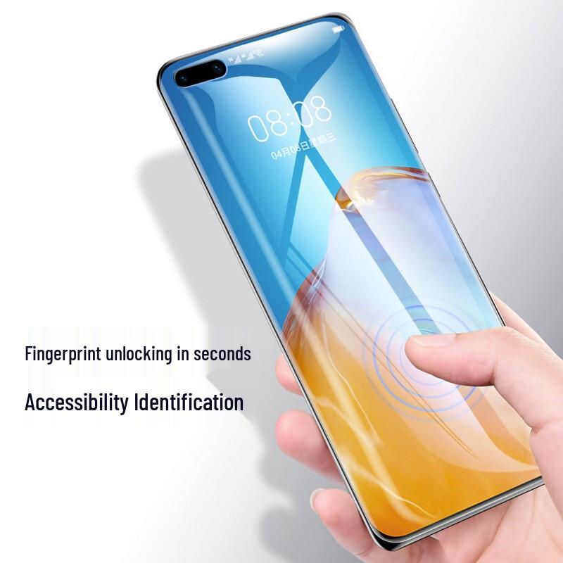 Huawei P40 Pro Anti-Fingerprint Hydrogel Screen Protector (2-Pack)
