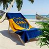 Boca Juniors Print Beach Towel, Large Soft Quick Dry Towel for Beach Camping Swimming
