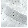 Women Polka Dot Ruffle Tulle Maxi Skirt Elastic Waist Casual Flowy A-line Skirt