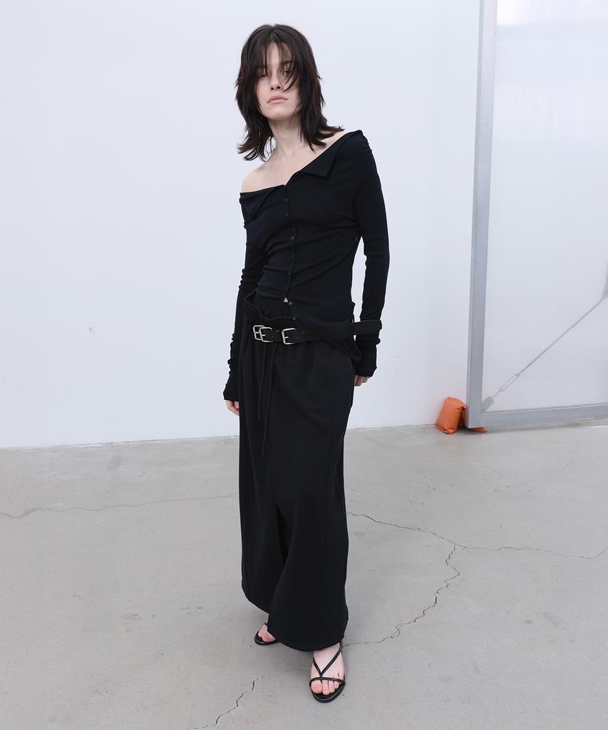 LCDC™ Two-Way Button-Up Top (Black)
