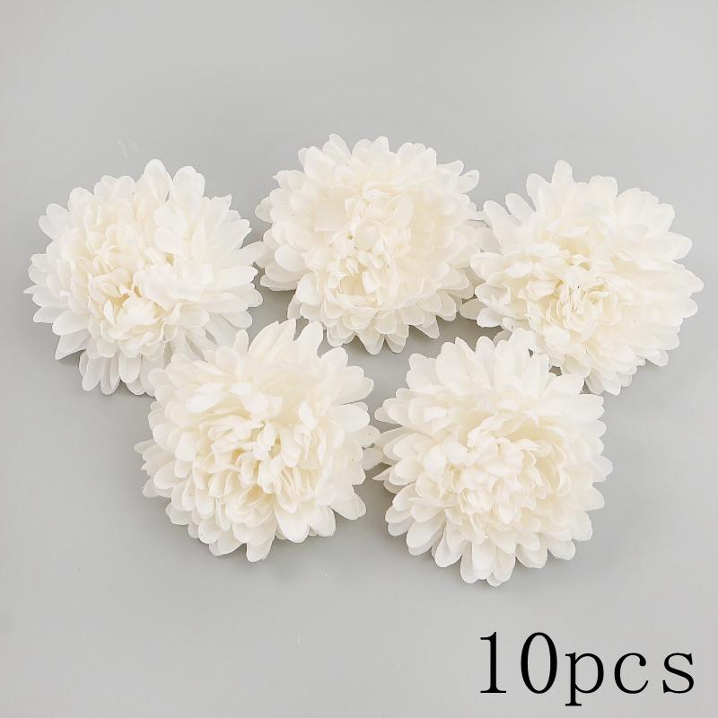 Weiße Serie Rose Künstliche Blumen Seide Unechte Blumen für Heimdeko Hochzeitsdekoration DIY Kranz Geschenk Accessoires Ornamente