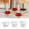 Creative Mushroom Shape Silicone Candle Mold Crafting Tool For Handmade Candle Soap Chocolate Decors