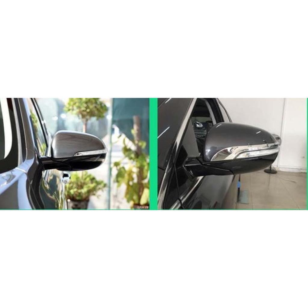 Chrome Rearview Side Mirrors Cover Trim for 2015-2017 KIA SORENTO Mirror Trim