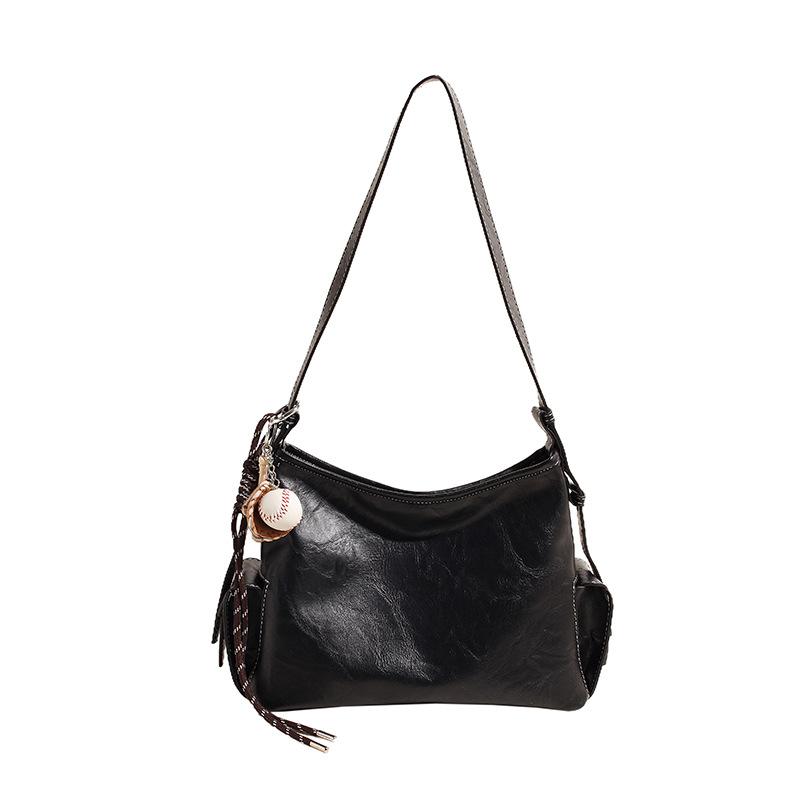 

Сумка-тоут большой вместимости Новая сумка для поездок Универсальная сумка-мессенджер no pendant чёрный