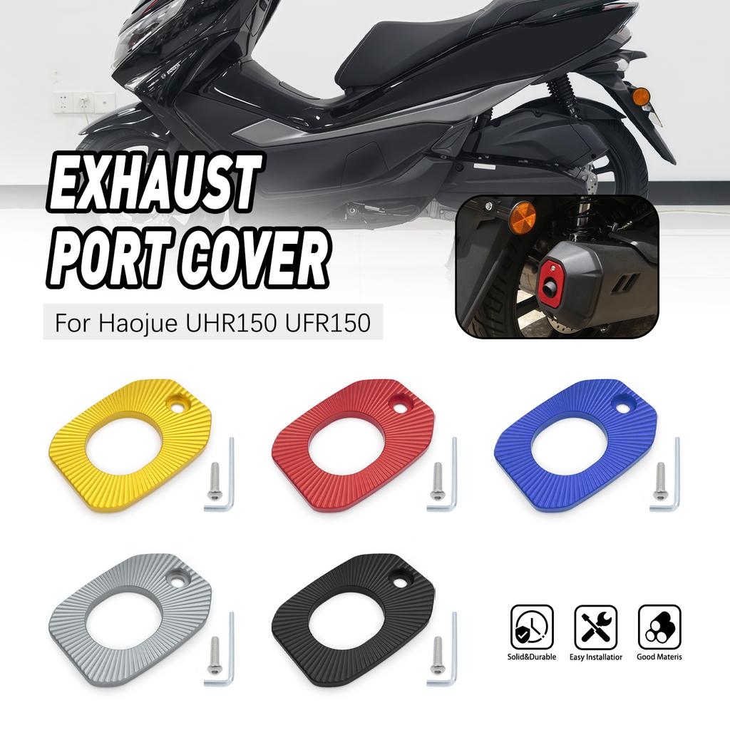 High Temperature Resistance Aluminium Exhaust Heat Dhield Protector Guard Cover For HAOJUE UHR150 UHR 150 UHR125 UHR 125 2024