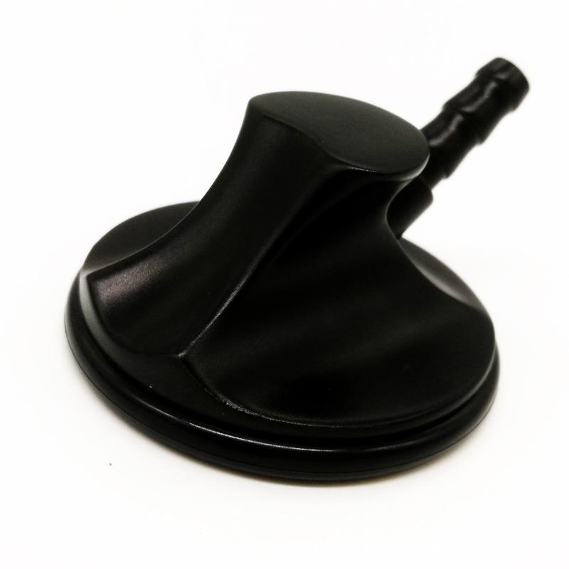 Black Plated Zinc Alloy Stethoscope with Stainless Steel Chestpiece, 250G
