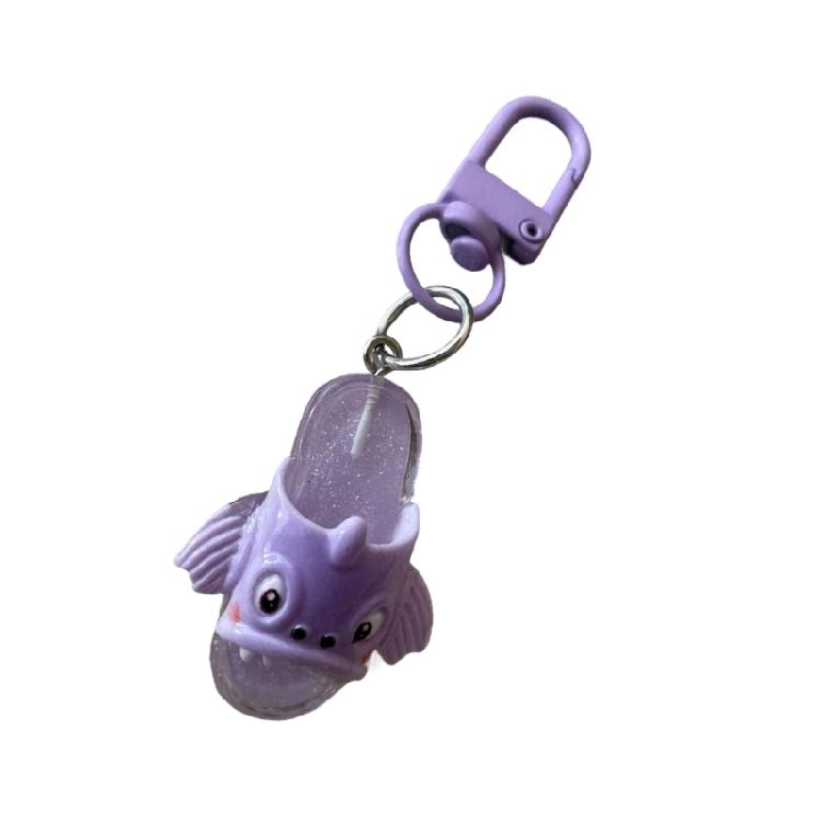 Cute Ocean Charm Animal Key Chain Key Accessory Vibrant Resin Charm Ornament For Daily Use Adults
