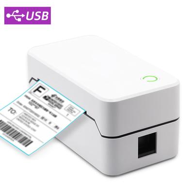 80mm USB Shippting Label Printer with Auto Cutter Desktop Direct Thermal Printing Wired Connection