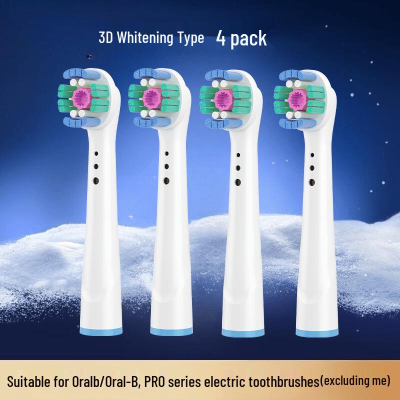 Têtes de brosse à dents électrique à poils souples compatibles pour Oral-B EB17