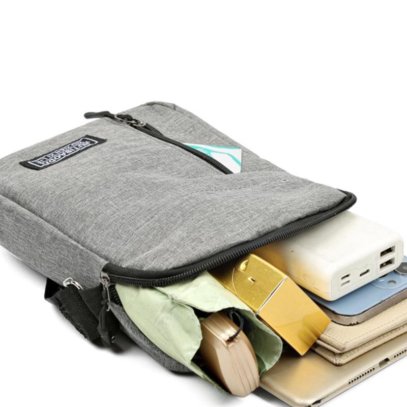 Men's small bag - a simple and lightweight crossbody bag or shoulder bag - is suitable for business trips.