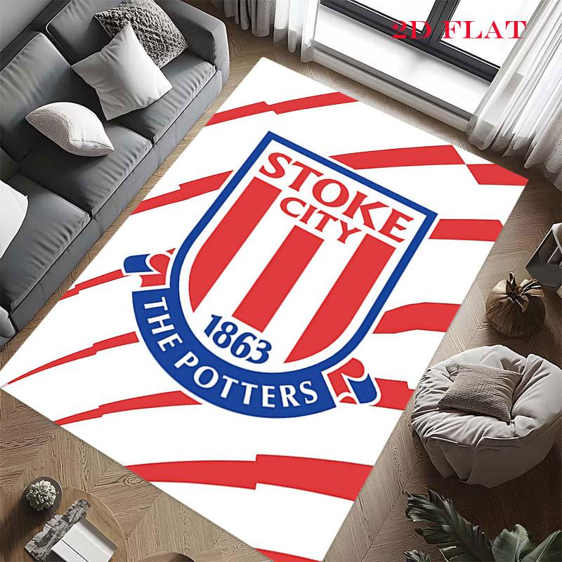 STO Logo Poster Carpet Rug for Living Room Bedroom Home Sofa Decoration,Kids Play Nonslip Floor Mat