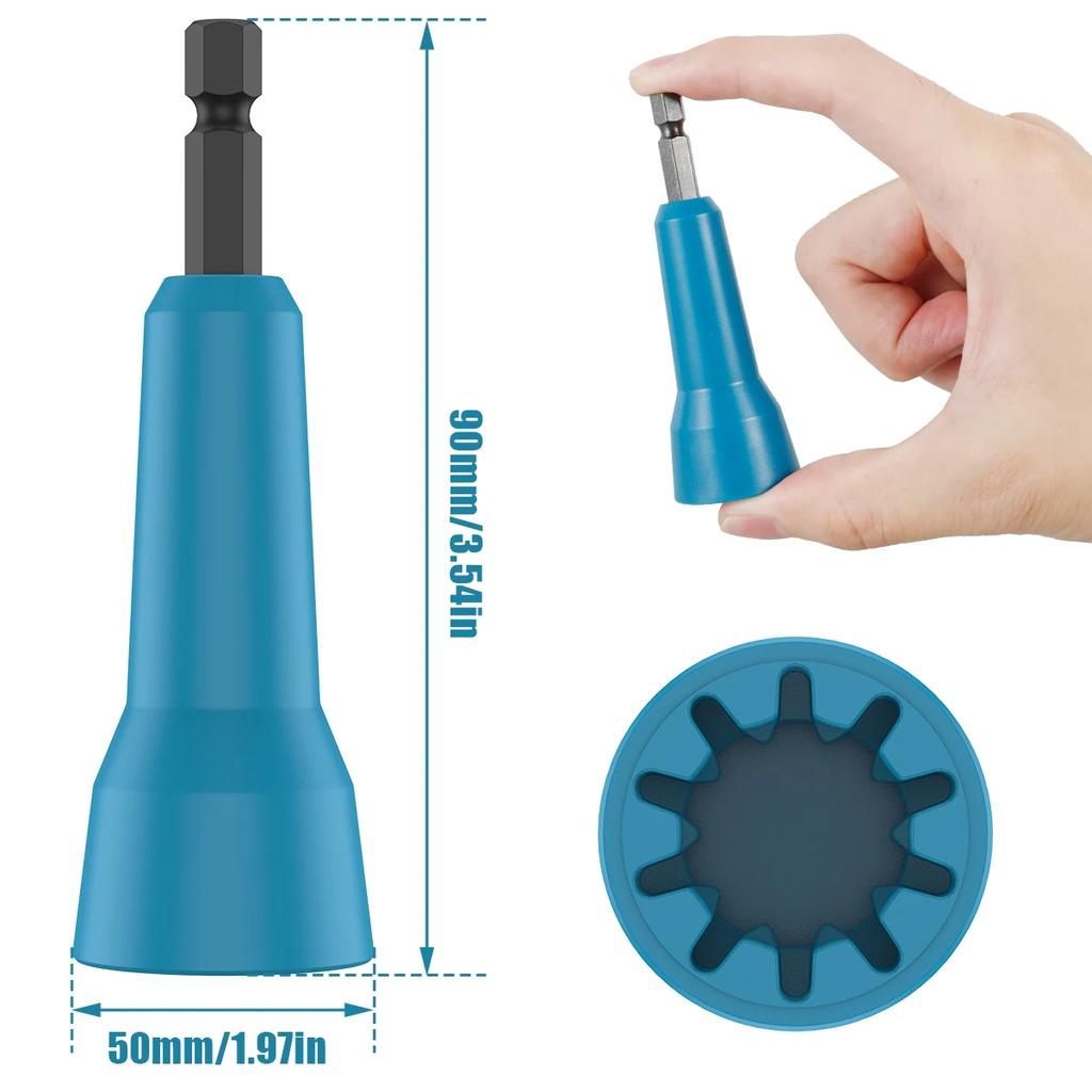 2.5/4/6 Square Adjustable Cable Wire Stripper Wire Nut Twister Set Electric Wire Peeling Stripper Wire Twisting Tool