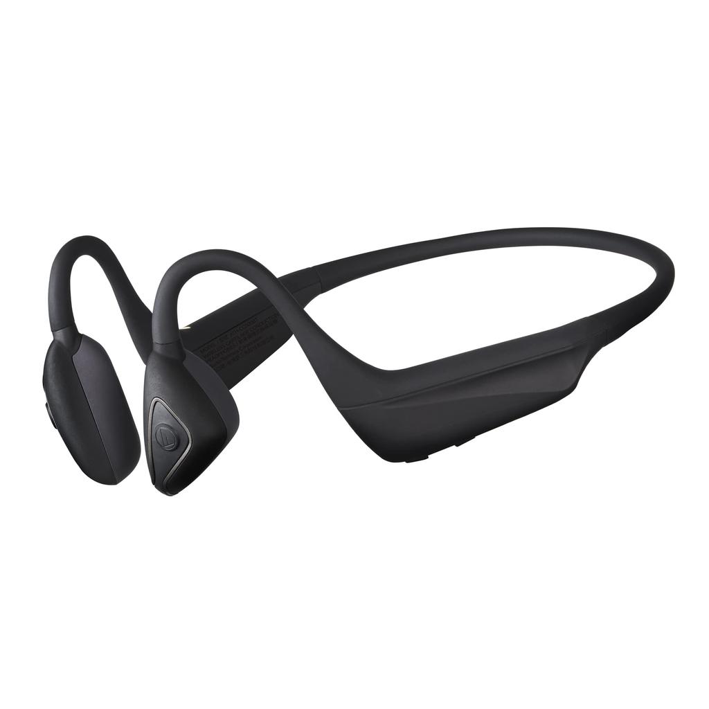 Audio Technica ATH-CC500BT Cartilage Conduction Earphones, Wireless, Bluetooth 5.1, aptX HD, Multi-Point, with Mic, Enhanced Call Quality, Noise