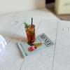 Doll House Accessories Miniature Internet Celebrity Ice American Latte Café Toy Decoration Model