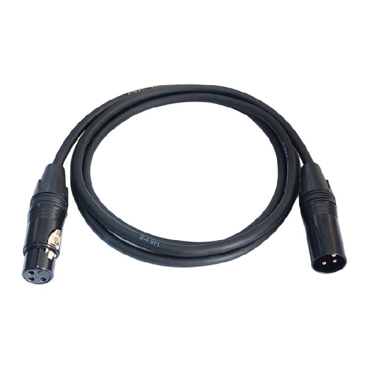 Recording XLR Signal Cable 3 Pin Male To Female, Flexible Line for Desk Side Source, Voice Use, and Stream Work