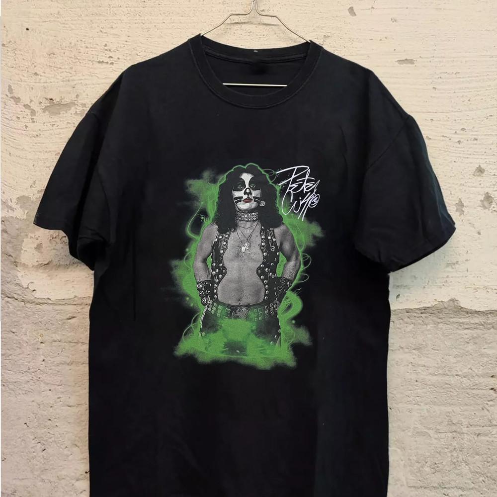 Hot Peter Criss Let Me Rock You Short Sleeve Black S-5XL Shirt LL791 Unisex T-Shirt XXXXL