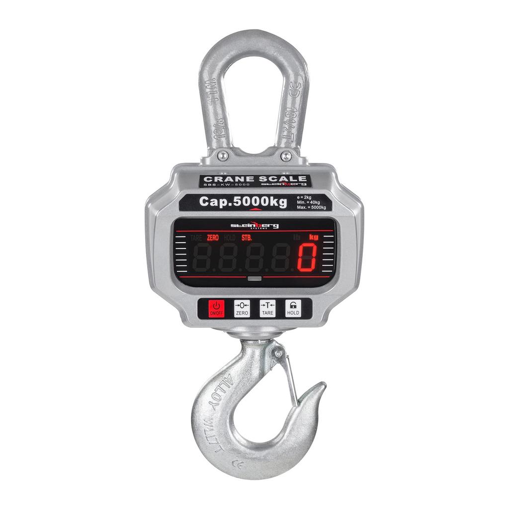 5 Ton Remote-Controlled Crane Hook Scale With Led Display