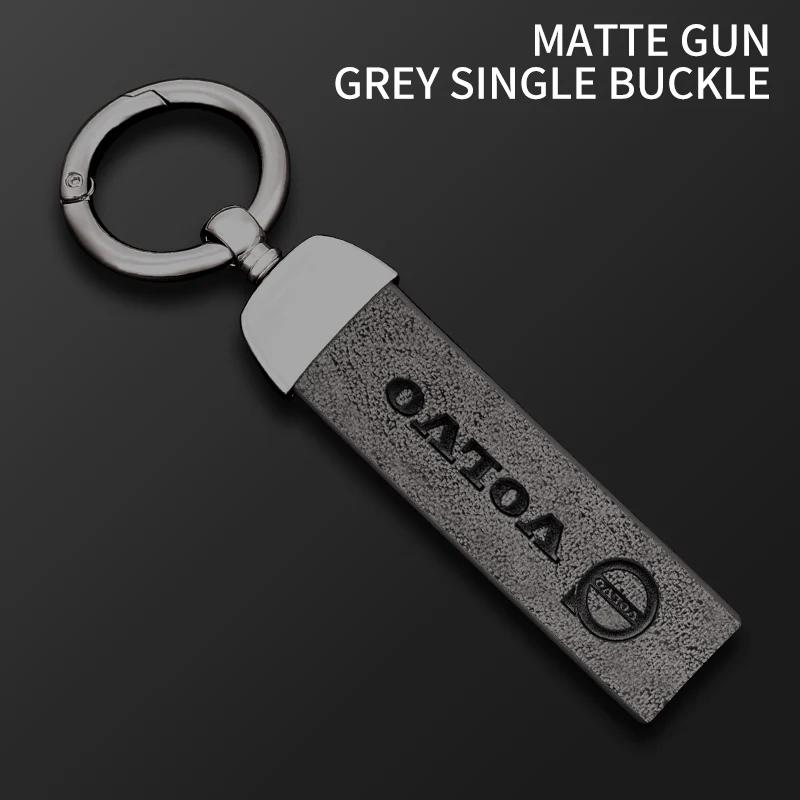 AABBG1 For Volvo XC40 XC60 XC70 XC90 V40 V60 V70 V90 S40 S60 S80 S90 C70 Car TPU Zinc Alloy Key Case Bag Car Key Chain Metal Key Shell