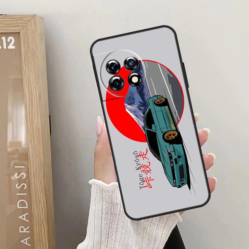 JDM Legend Drift Car Pouzdro Pro OnePlus 11 12 9 10 Pro 9R 10R 10T 12R OnePlus Nord N30 N20 N10 CE 4 2 3 Lite Kryt